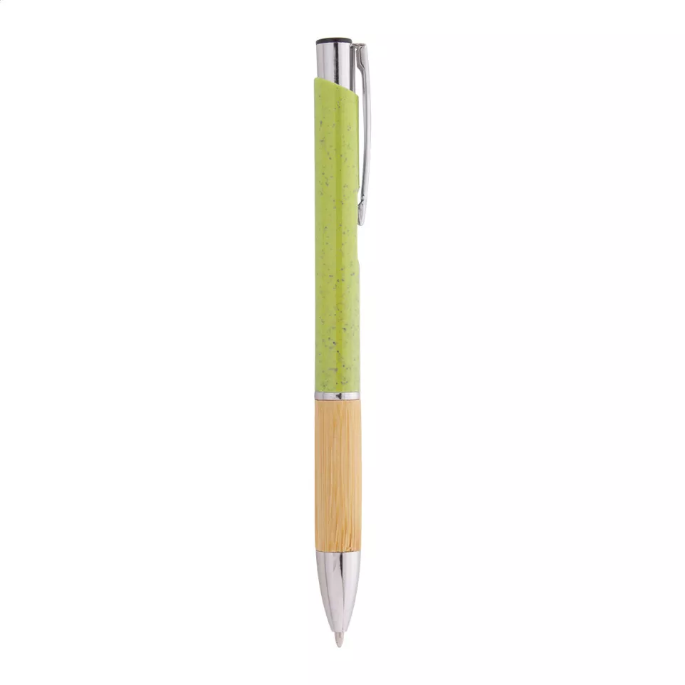 Bookot vert  stylo bille 