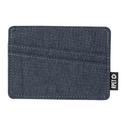 Carpex bleu foncé  Porte-cartes de crédit RPET 