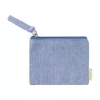 Florin blauw  katoenen portemonnee 