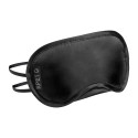 Jetlag black  RPET travel eye mask 