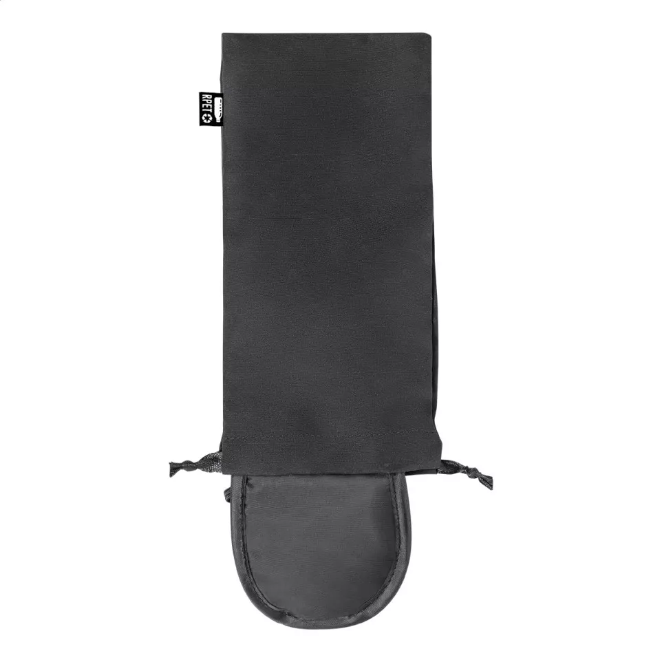 Jetlag black  RPET travel eye mask 
