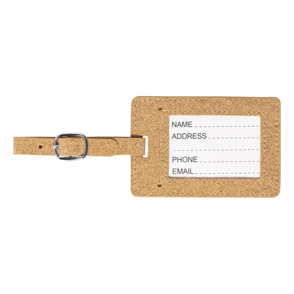Haneda natural  luggage tag 