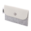 CreaFelt Money blanc gris Porte-monnaie sur mesure 