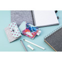 CreaFelt Money white grey custom purse 