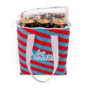 CreaCool Vertical white  custom cooler bag 