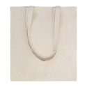 Longish 280 natural  cotton shopping bag 