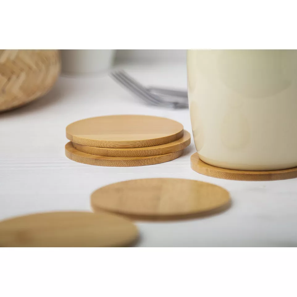 ZhuliMax naturelle  Set de sous-verres 