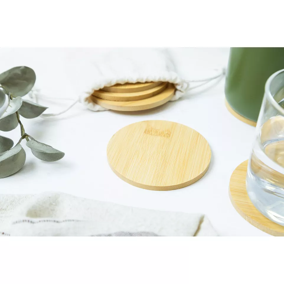 ZhuliMax natural  coaster set 