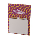 CreaStick Fridge Plus wit  custom made koelkastmagneet 