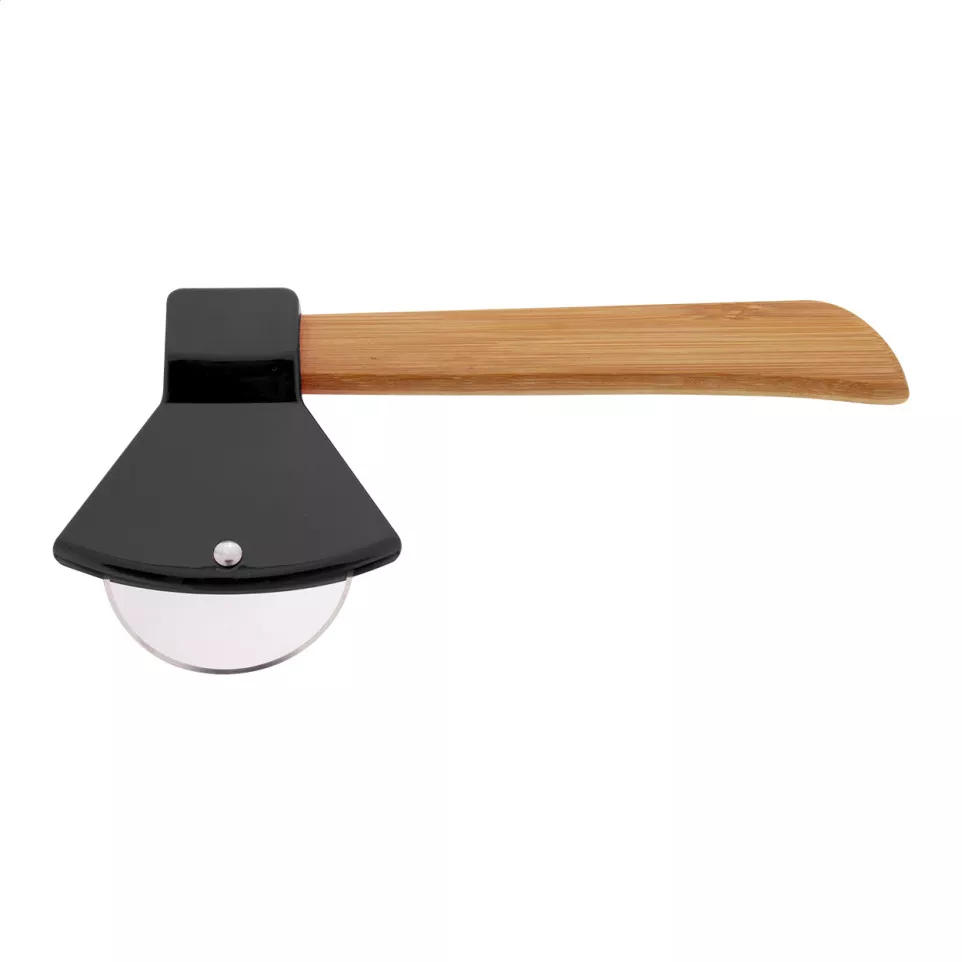Pizzax black natural pizza cutter 