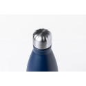 Mippar donker blauw  koper geïsoleerde fles 