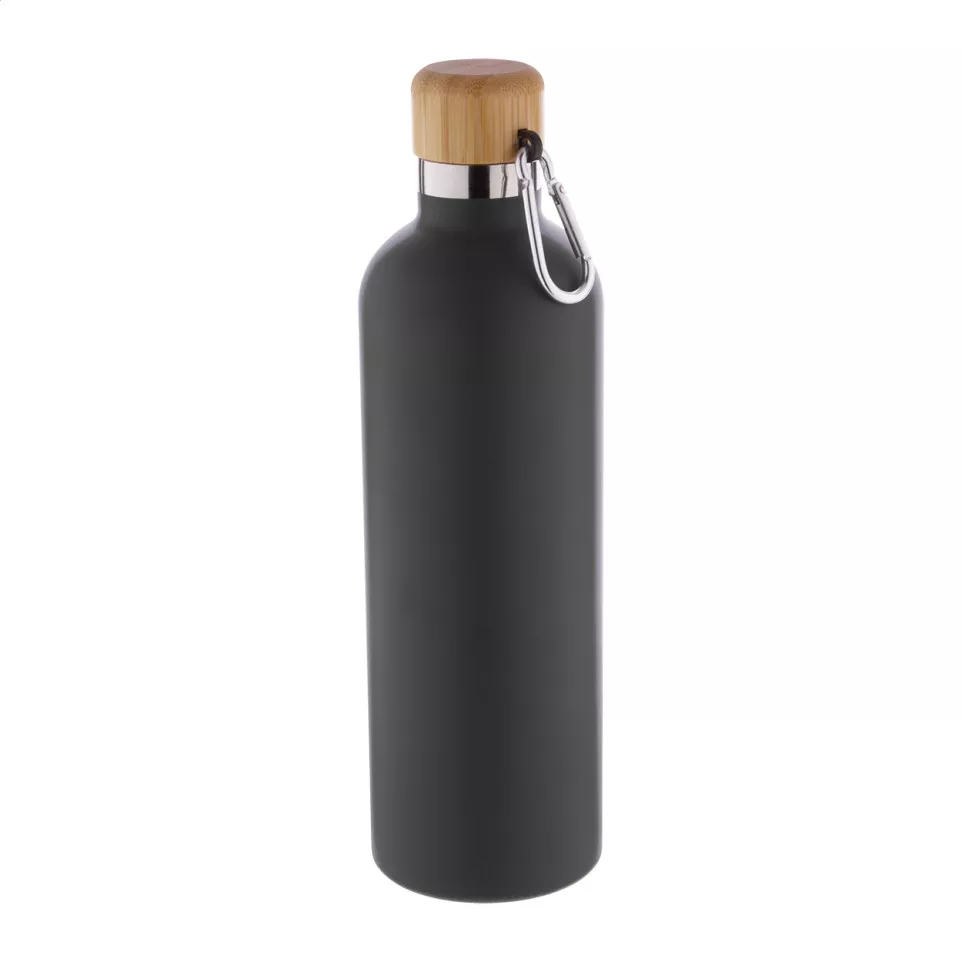Vacobo black  insulated bottle 