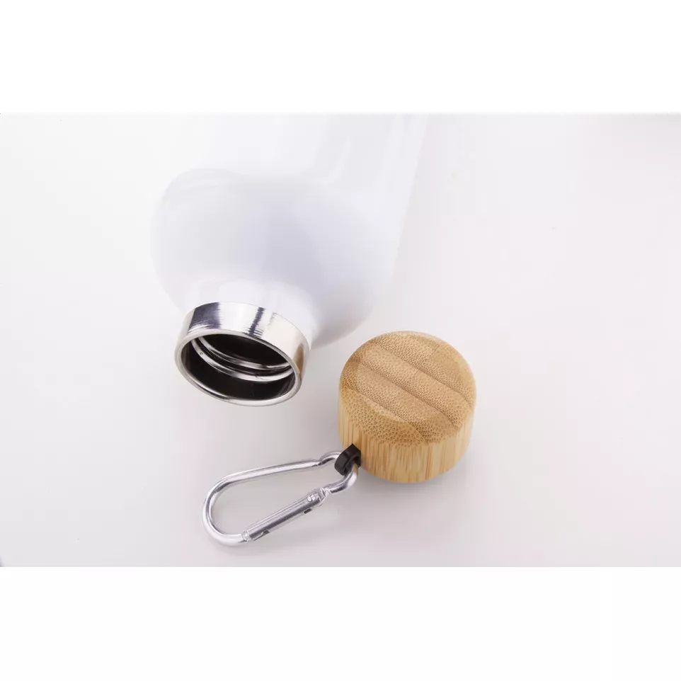 Vacobo white  insulated bottle 