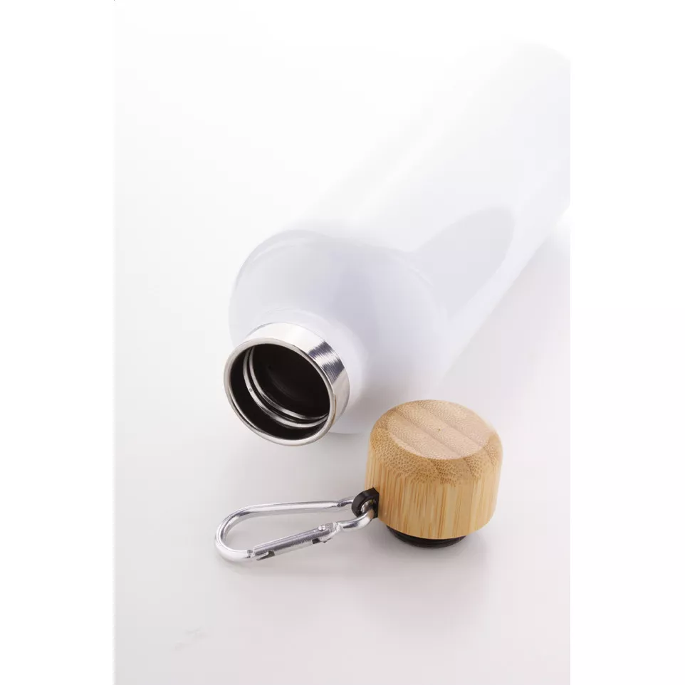 Vacobo white  insulated bottle 