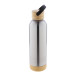 Zoboo Plus silver  insulated bottle 