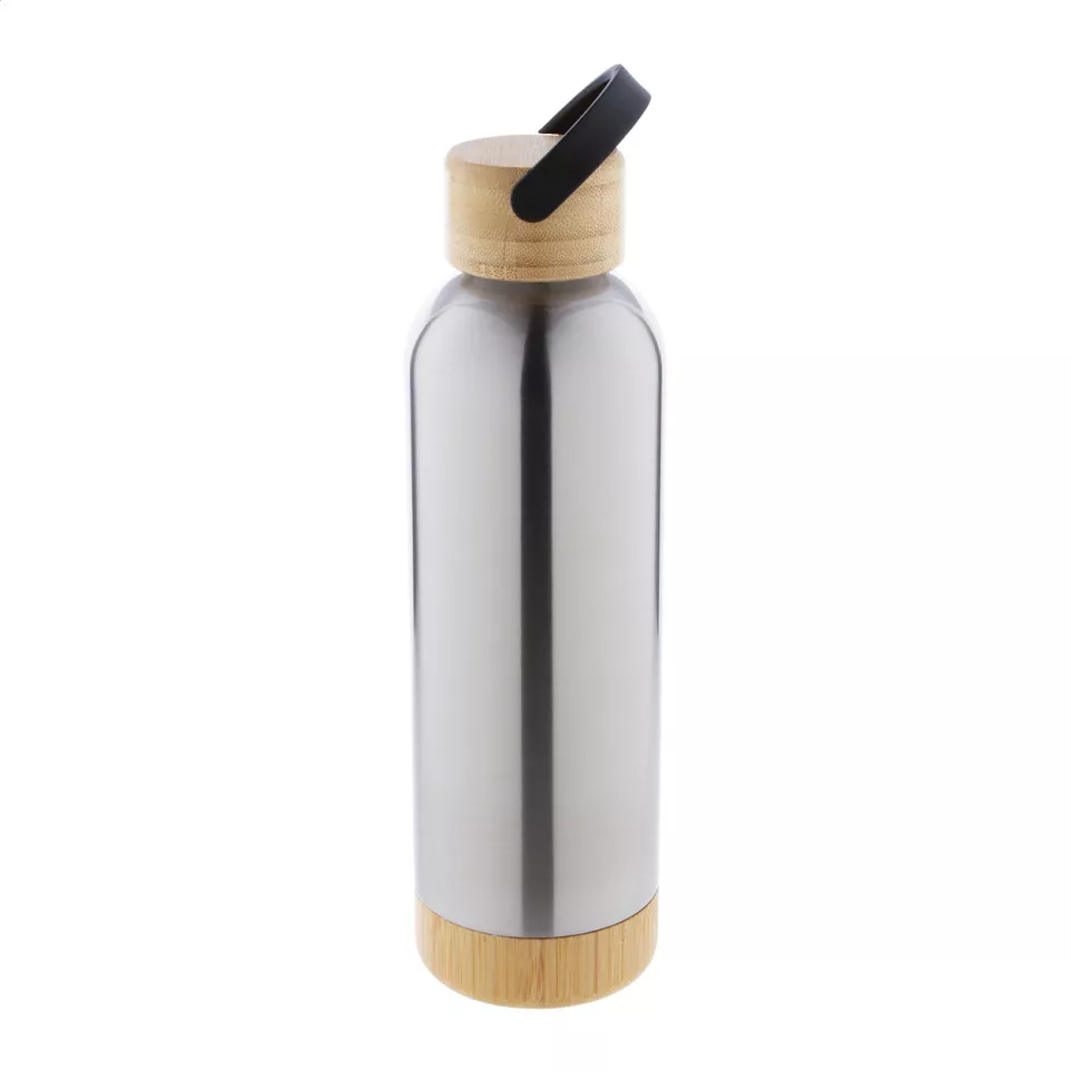 Zoboo Plus silver  insulated bottle 