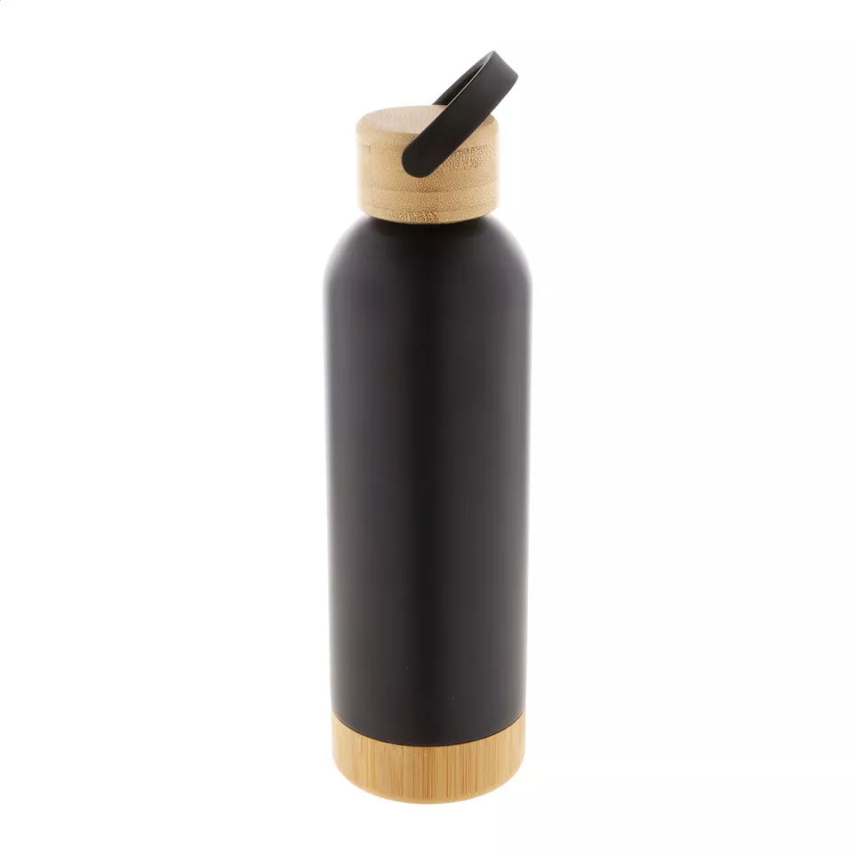 Zoboo Plus black  insulated bottle 