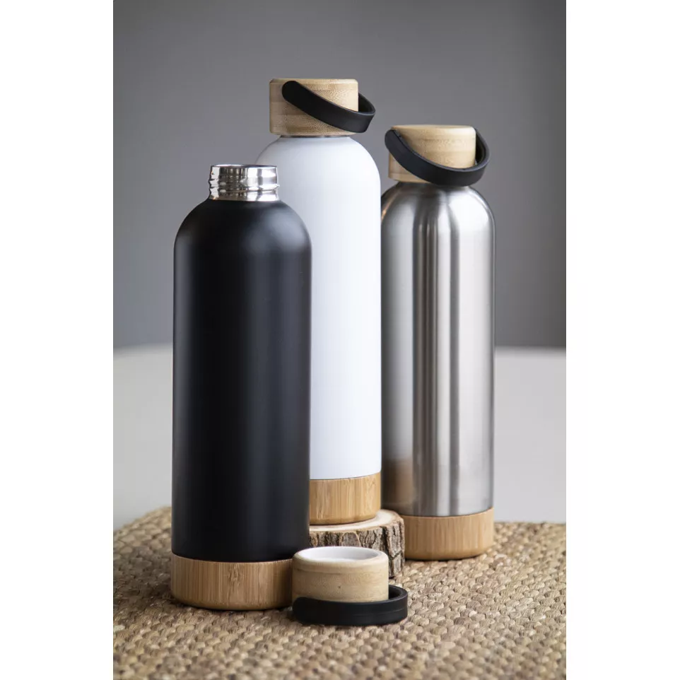 Zoboo Plus white  insulated bottle 