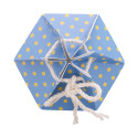 CreaBox HexaCord S white  hexagonal gift box 