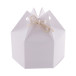 CreaBox HexaCord M blanc  Boîte cadeau hexagonale 