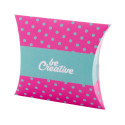 CreaBox Pillow Lock S blanc  Boîte en forme de coussin 