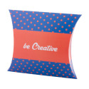 CreaBox Pillow Lock M blanc  Boîte en forme de coussin 
