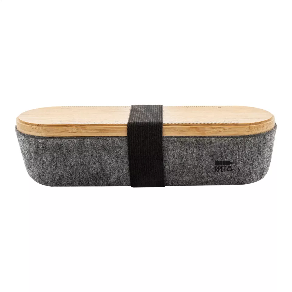 Decora grey natural RPET pen holder 