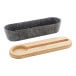 Decora grey natural RPET pen holder 