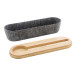 Decora gris naturelle Porte-stylo en RPET 