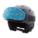 CreaSnow white  custom ski goggle cover 