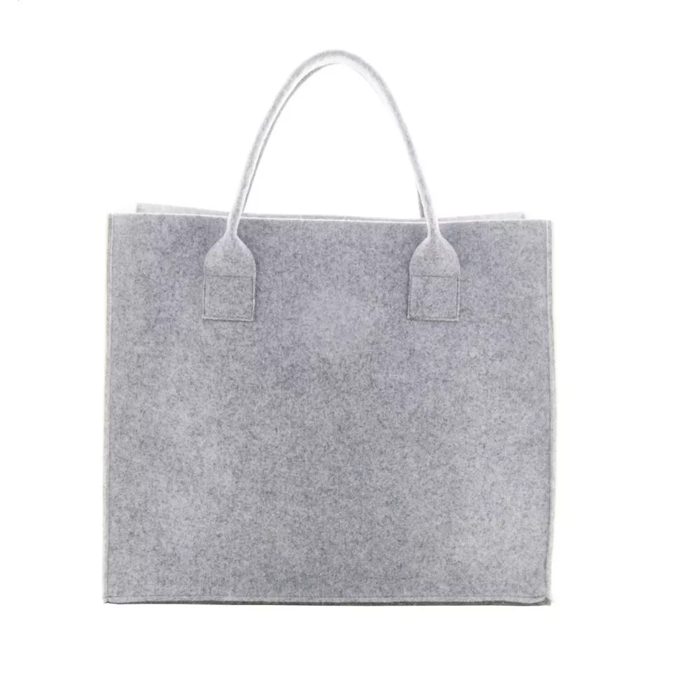 CreaFelt Shop B blanc gris sac...