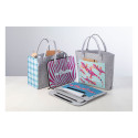 CreaFelt Laptop white grey custom laptop pouch 