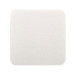 CreaFelt Drink white  RPET felt coaster, square 