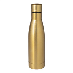 Koppar goud  koper geïsoleerde fles 