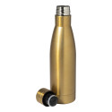 Koppar goud  koper geïsoleerde fles 