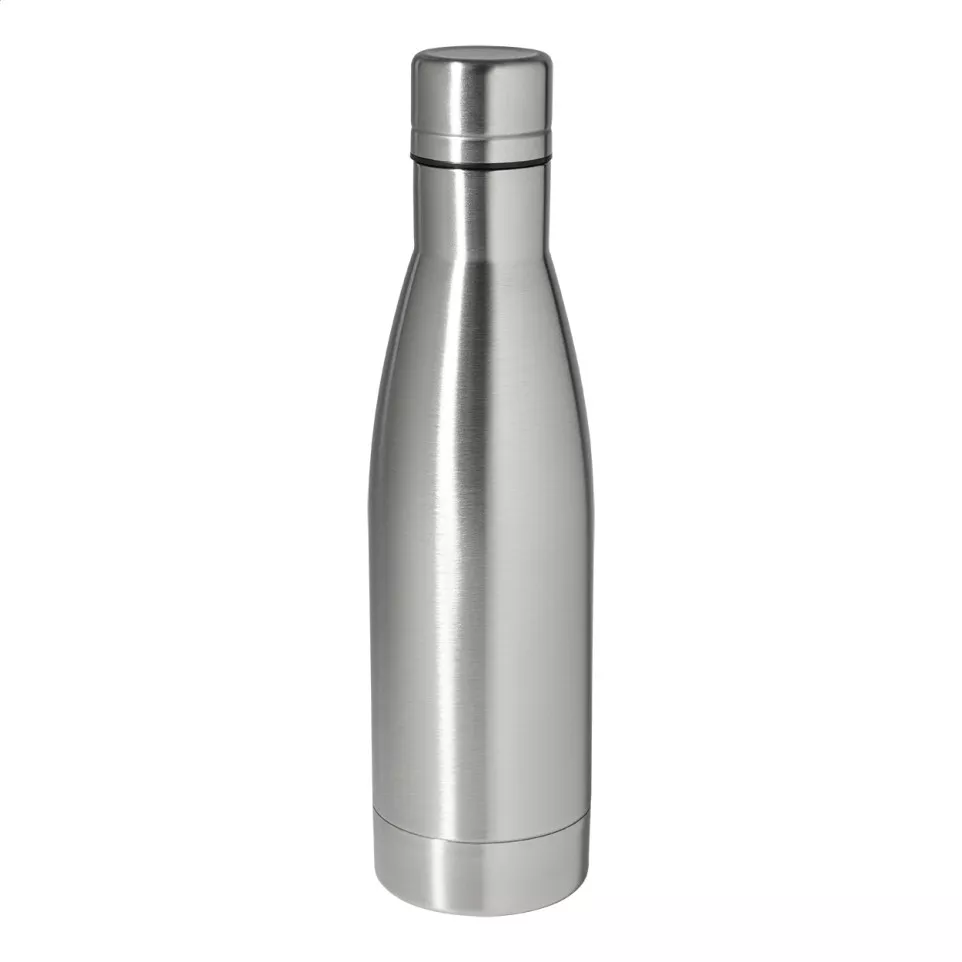 Koppar zilver  koper geïsoleerde fles 
