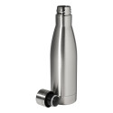 Koppar zilver  koper geïsoleerde fles 