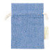 Restry S bleu  sac cadeau en coton 