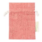 Restry S red  cotton gift bag 