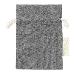 Restry S black  cotton gift bag 