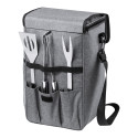 Gumbo grijs  BBQ set koeltas 