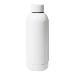 Blussi white  stainless steel bottle 