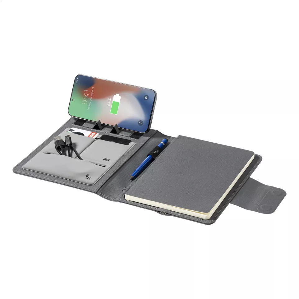 Gredox A5 grey  RPET document folder 