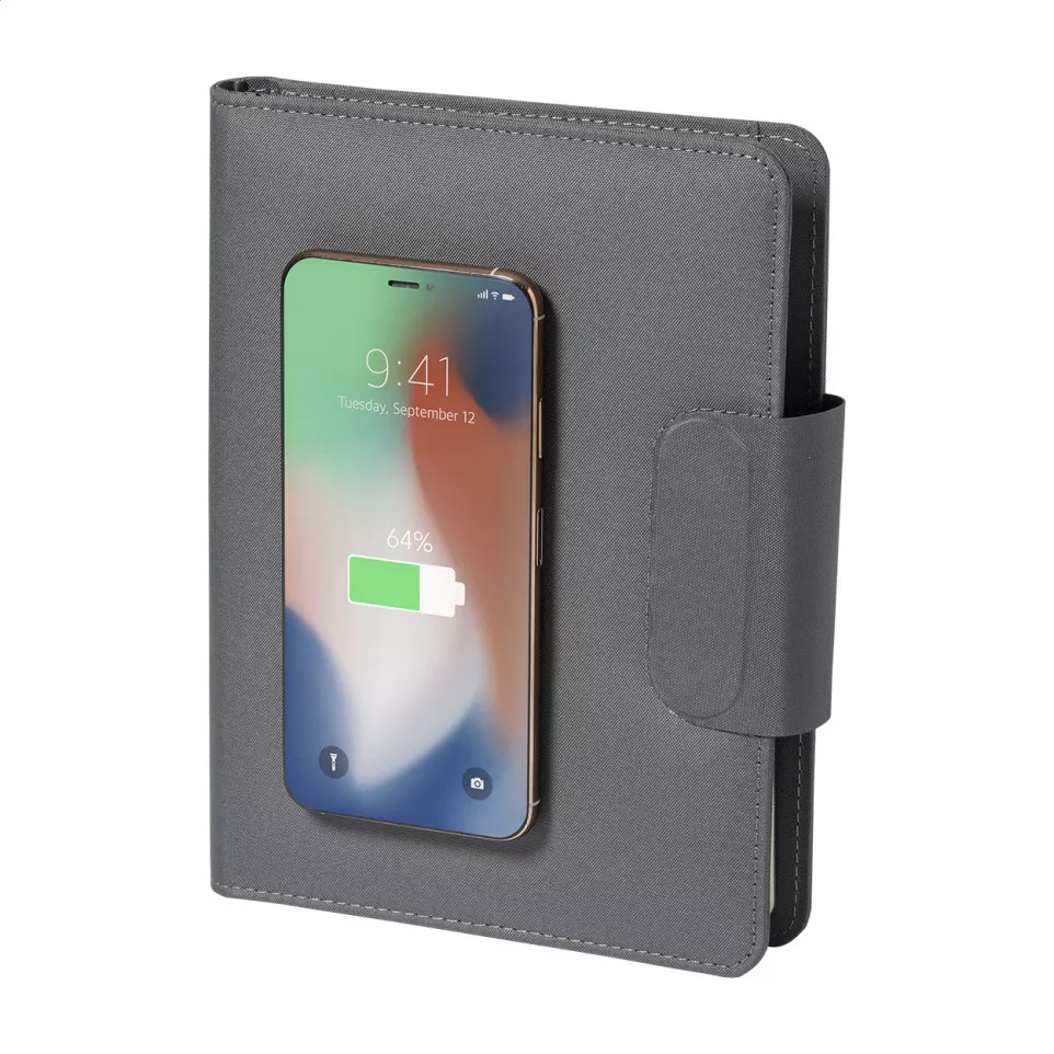 Gredox A5 grey  RPET document folder 