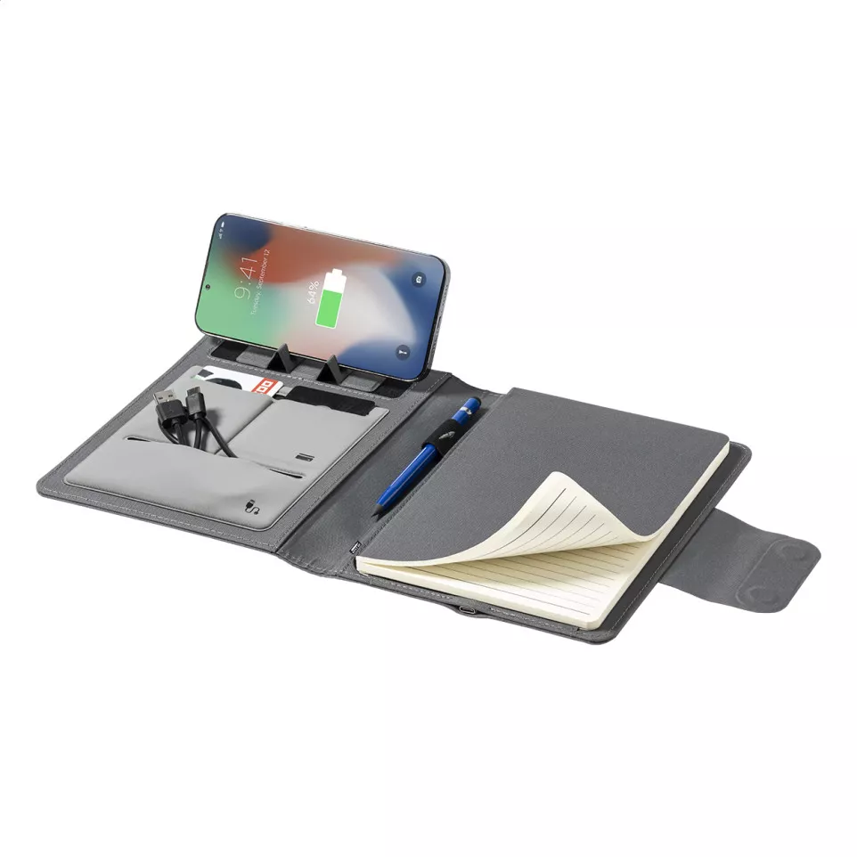 Gredox A5 grey  RPET document folder 