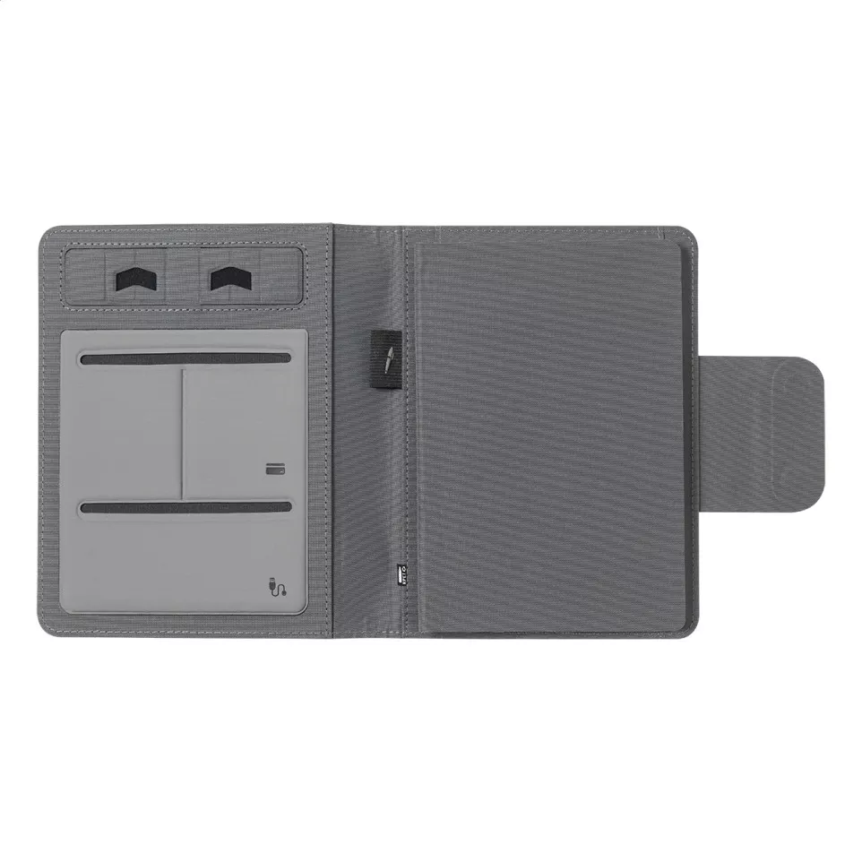 Gredox A5 grey  RPET document folder 