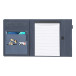 Flappoc dark blue  RPET document folder 