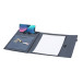 Flappoc dark blue  RPET document folder 