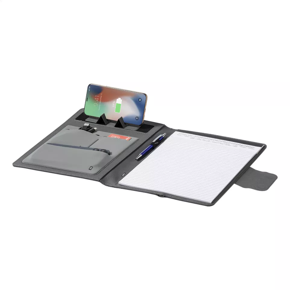Gredox A4 grey  RPET document folder 