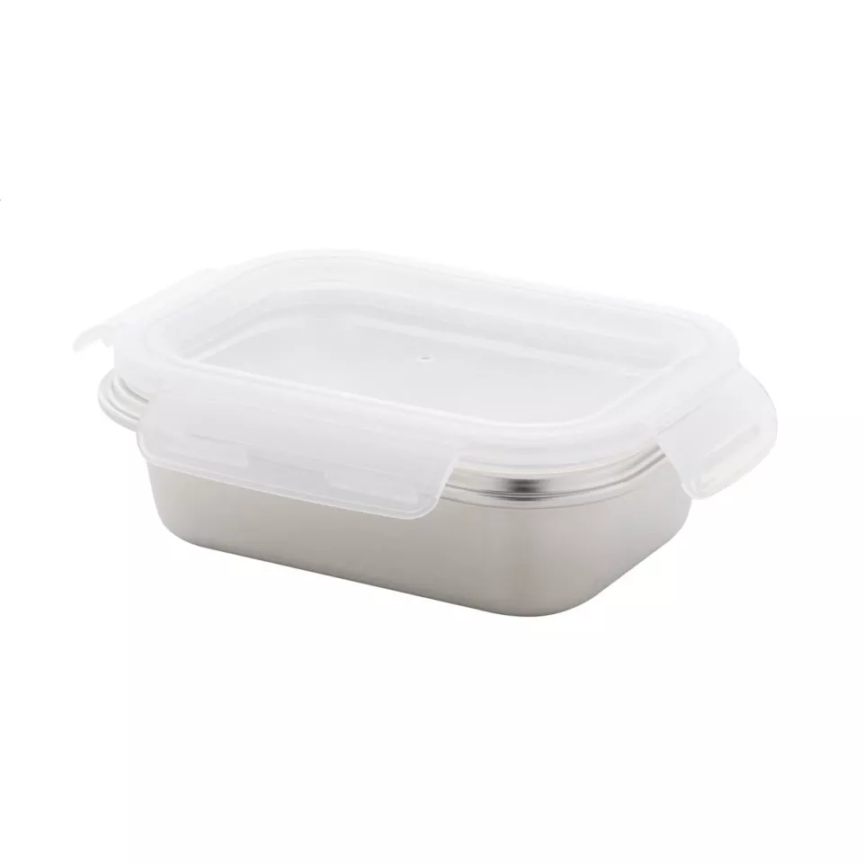 Lucens zilver  lunchbox 